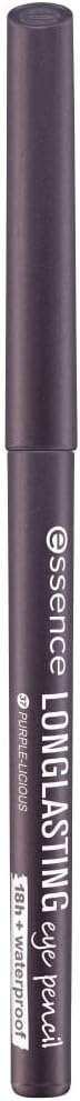 Essence Long-Lasting Eye Pencil, Kajal, No. 37 Purple-Licious, Long-Lasting, Colour-Intense, Vegan, Microplastic Particles Free, Nano Particles Free (0.28 g) Greenwize