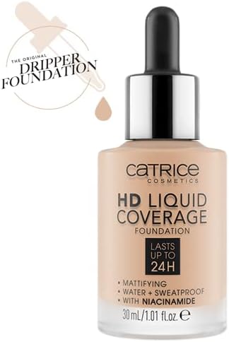 Catrice Make-up HD Liquid Coverage Foundation Sand Beige 30 ml Catrice