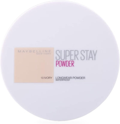 Maybelline SuperStay 16 Hour Powder, Ivory Number 010, 9 G Maybelline