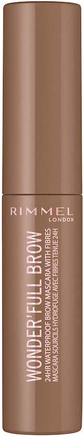 Rimmel London Wonder’Full Brow 24HR Waterproof Brow Gel, with Fibres for Plump Thick Brows, Light, 4.5 ml Rimmel