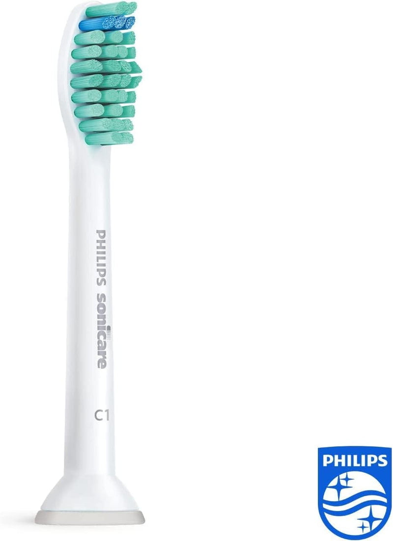 Philips Genuine Sonicare Pro Results Brush Heads, White, Pack of 4 - HX6014/07 Philips