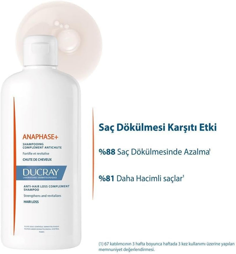 Ducray Anaphase+ Anti Hair Loss Complement Shampoo 400 ml DUCRAY