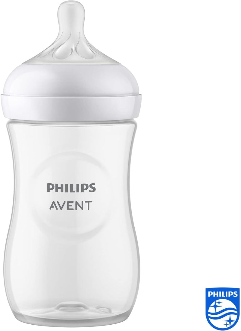 Philips Avent Natural Response Baby Bottle 1+ Months 260ml (Model SCY903/01) Philips