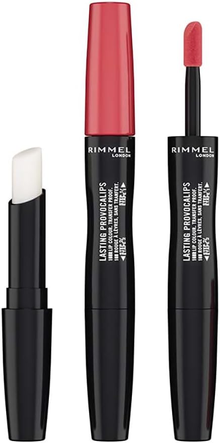 Rimmel Lasting Provocalips Liquid Lipstick Pinkcase Of Emergency Rimmel