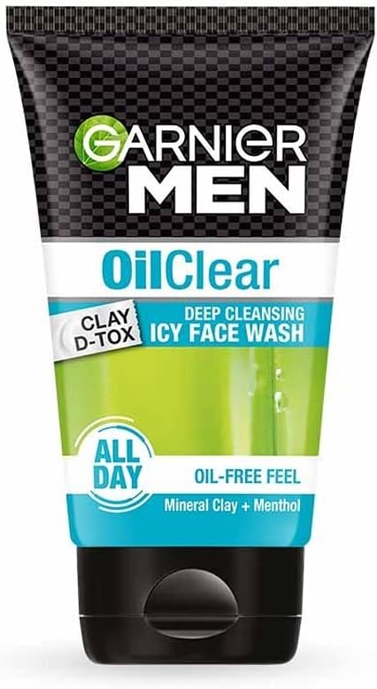 Garnier Men Oil Clear deep cleansing Facewash, 100g Garnier