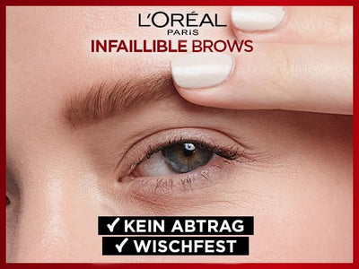 L'Oréal Paris Unbelieva Brow Micro Tatouage 109 Ebony Smudge Resistant Felt Pen with Trident Tip Up to 24H Hold Microblading Effect L'Oréal Paris