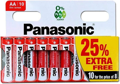 Panasonic AA 2917 Zinc R06R0 Special Power Battery 10 Count (Pack of 1) Panasonic