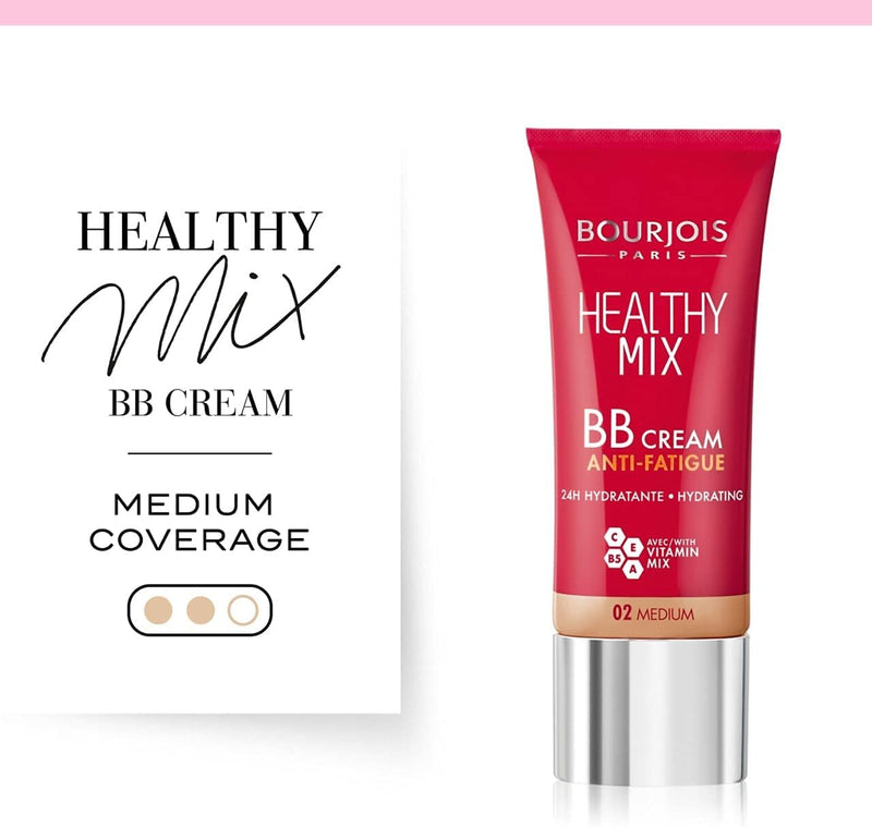 Bourjois Healthy Mix Bb Cream 30ml, 02 Medium Greenwize