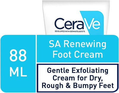 CeraVe SA Renewing Foot Cream for Extremely Dry, Rough, and Bumpy Feet 88ml Greenwize