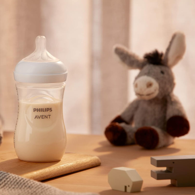 Philips Avent Natural Response Baby Bottle 1+ Months 260ml (Model SCY903/01) Philips