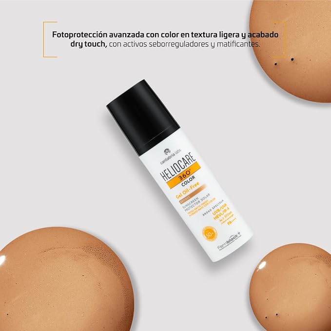 Heliocare 360 Colour Gel Oil-Free Bronze SPF50+ 50ml Heliocare