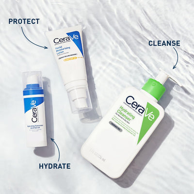 CeraVe Hydrating Cleanser for Normal to Oily Skin with 3 Essential Ceramides 1 Litre CeraVe