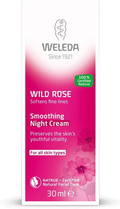 Weleda Organic Wild Rose Smoothing Natural Night Cream 30 ml Weleda