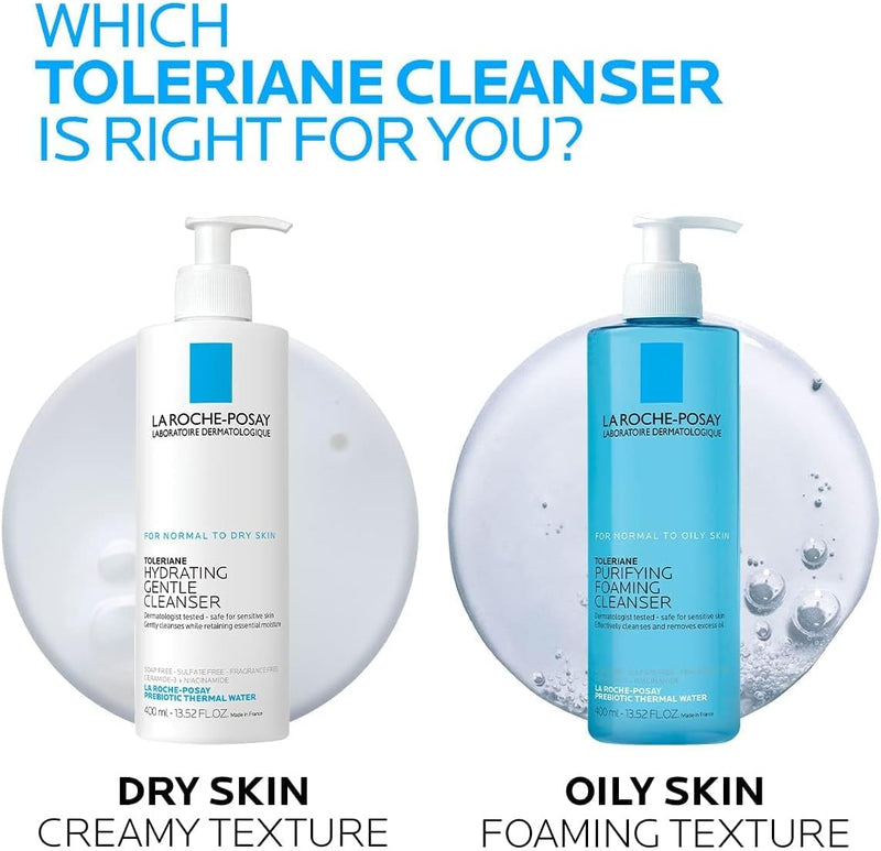 La Roche-Posay Toleriane Cleansing Cr Skincare-beauty, 0.96 pounds (Pack of 1) | 400ml La Roche-Posay