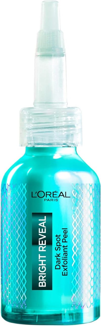 L'Oréal Paris Bright Reveal Dark Spot Exfoliant Peel for Face, Niacinamide, Brightens and Renews Skin, Fast Action on Post-Acne Marks & Dark Spots, Reduces Pores, 25ml L'Oréal