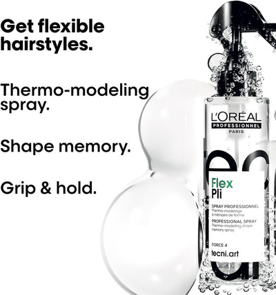 L'Oréal Professionnel TECNI.ART Pli Heat Activated Styling Spray, For Long-lasting Body and Bounce, 190 ml L'Oréal Professionnel