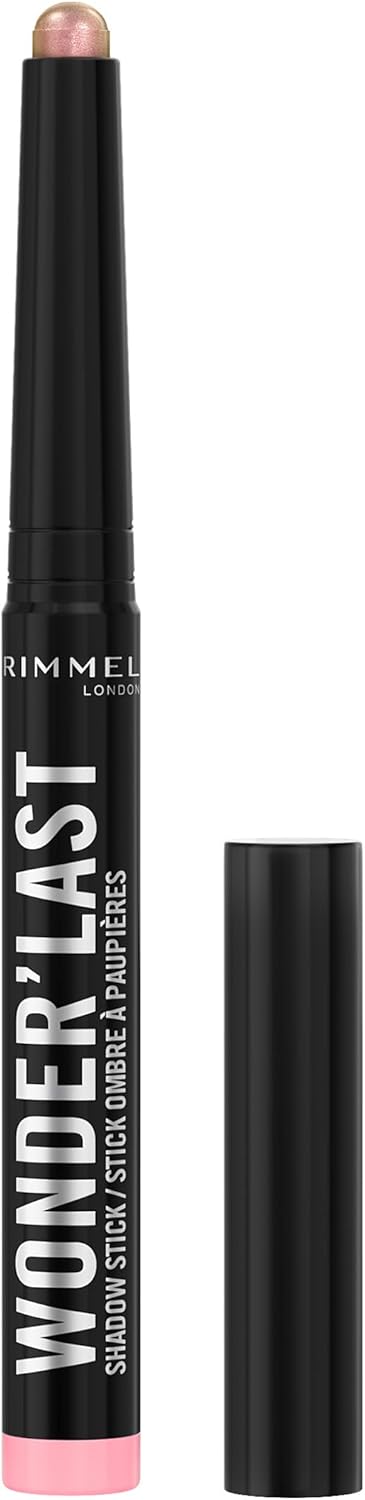 Rimmel Wonder'Last Shadow Stick, 006 Mermaid Blush, Easy To Apply, One Swipe Eyeshadow, Lasts All Day, Ultra-Creamy Formula, Buildable, Smudgeproof, Vegan Rimmel