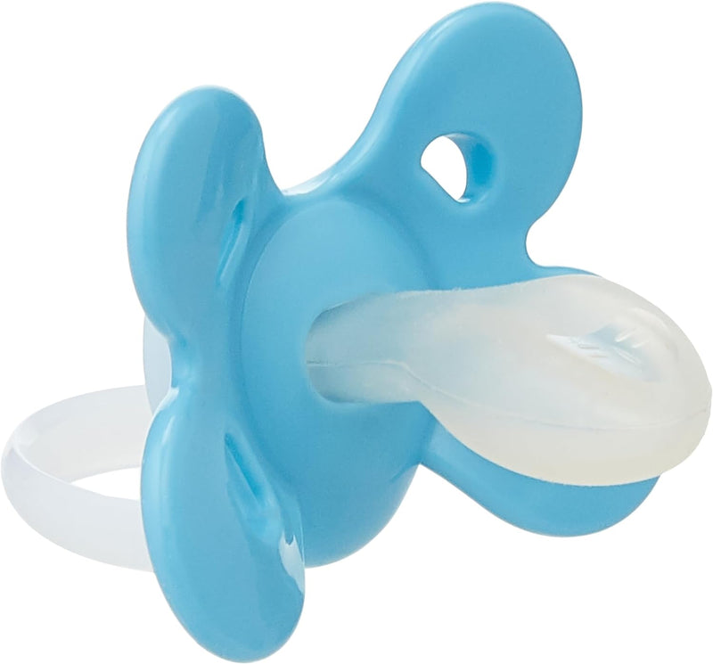 Chicco PhysioForma Comfort Pacifier Silicone Teat 6-16m Blue Sterilisation Box CHI48 Chicco