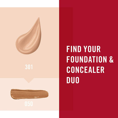 Rimmel Match Perfection Foundation, SPF 20, 301 Warm Honey, 30 ml Greenwize