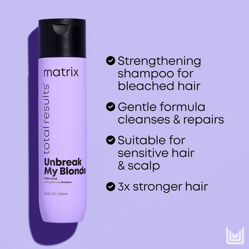 Matrix Total Results Unbreak My Blonde Sulfate-Free Strengthening Shampoo 300ml MTX61 Matrix