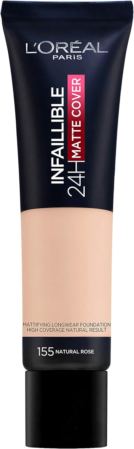 Infaillible 24H Matte Cover Foundation N. 155 Naturel Ros L&