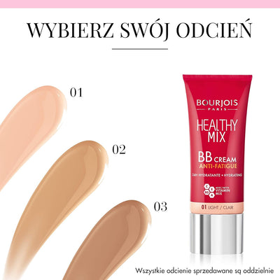 Bourjois Healthy Mix Bb Cream 30ml, 02 Medium Greenwize