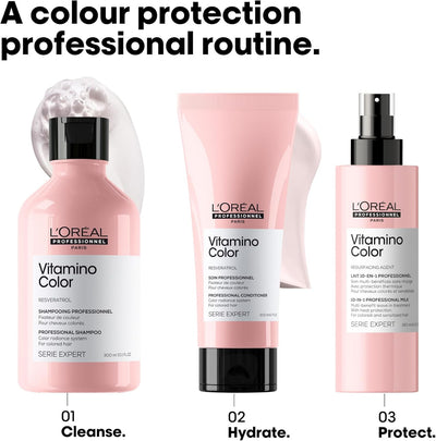 L’Oréal Professionnel Shampoo, With Resveratrol for Coloured Hair, Serie Expert Vitamino Colour 300ml L’Oréal Professionnel