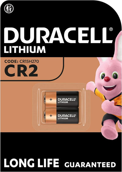 Duracell High Power Lithium CR2 Battery 3 V, Pack of 2 (CR15H270) Designed for Use in Sensors, Keyless Locks, Photo Flash and Flashlights Panasonic