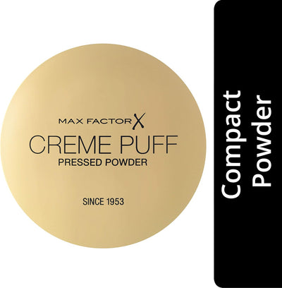 Max Factor Cream Puff Pressed Compact Powder, 21 g, 05 Translucent Max Factor