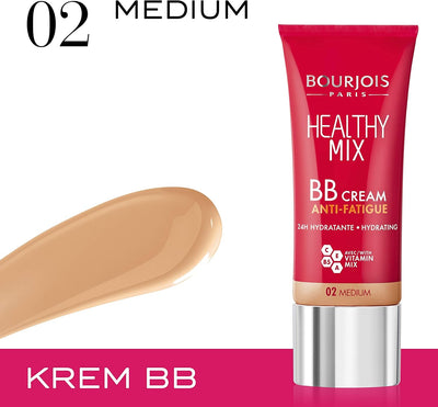 Bourjois Healthy Mix Bb Cream 30ml, 02 Medium Greenwize