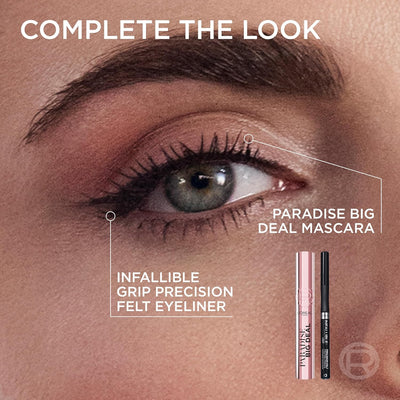 L'Oréal Paris Washable Mascara, Lengthening & Volumising, For Buildable Lash Impact, No Clumping, Paradise Big Deal, Black L'Oreal Paris