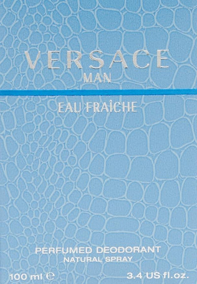 Versace Man Eau Fraiche Eau de Toilette 100ml Spray Men's - For Him Versace