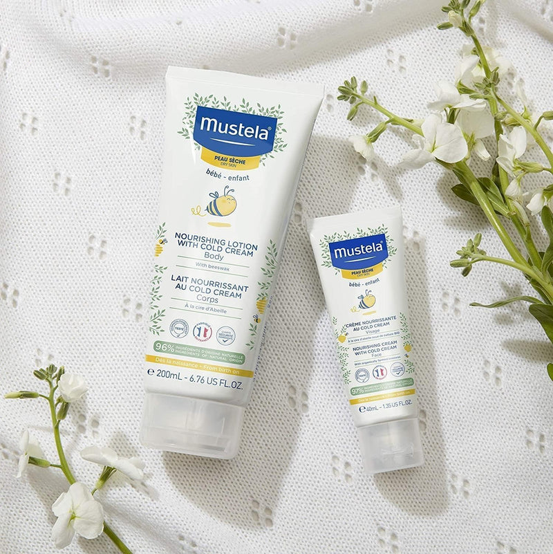 Mustela PS CREME NOURRISSANTE AU COLD CREME 40 ML/PS VOEDENDE CREME MET COLD CREAM 40 ML Mustela