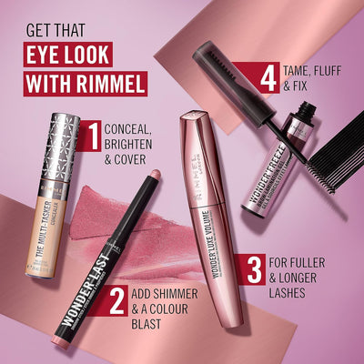 Rimmel Wonder'Last Shadow Stick, 003 Copper Wink, Easy To Apply, One Swipe Eyeshadow, Lasts All Day, Ultra-Creamy Formula, Buildable, Smudgeproof, Vegan Rimmel