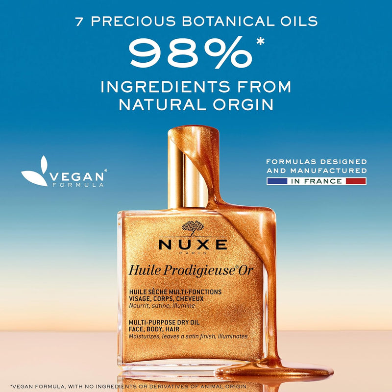 Nuxe Huile Prodigieuse Or Dry Oil For Face, Body And Hair 100ml Nuxe