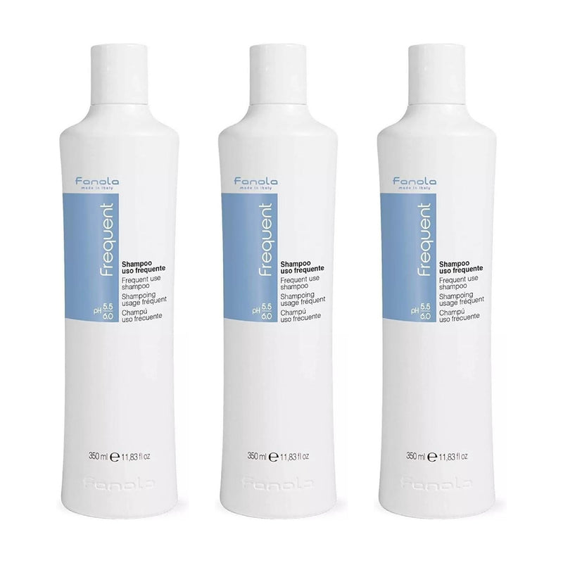 Fanola Frequent Use Shampoo 350 ml (PACK OF 3) Fanola