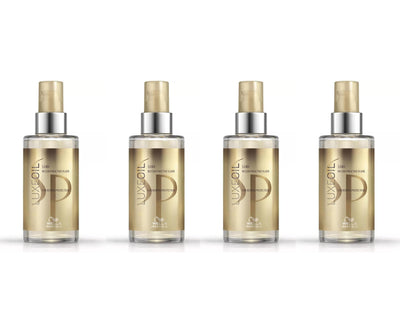 4 X Wella SP Luxe Oil Reconstructive Elixir Keratin Hair Protection 100 ml Wella