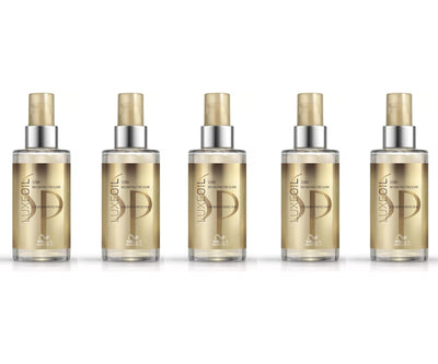 5 X Wella SP Luxe Oil Reconstructive Elixir Keratin Hair Protection 100 ml Wella