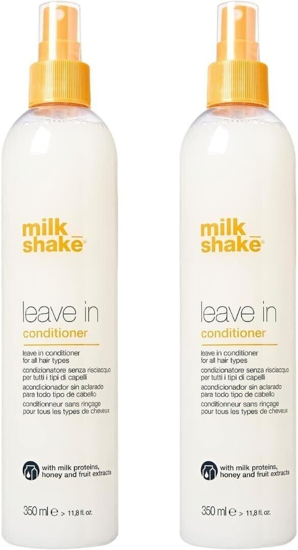 milk_shake Leave-In Conditioner for all types of hair 350 ml (PACK OF 2) Milkshake