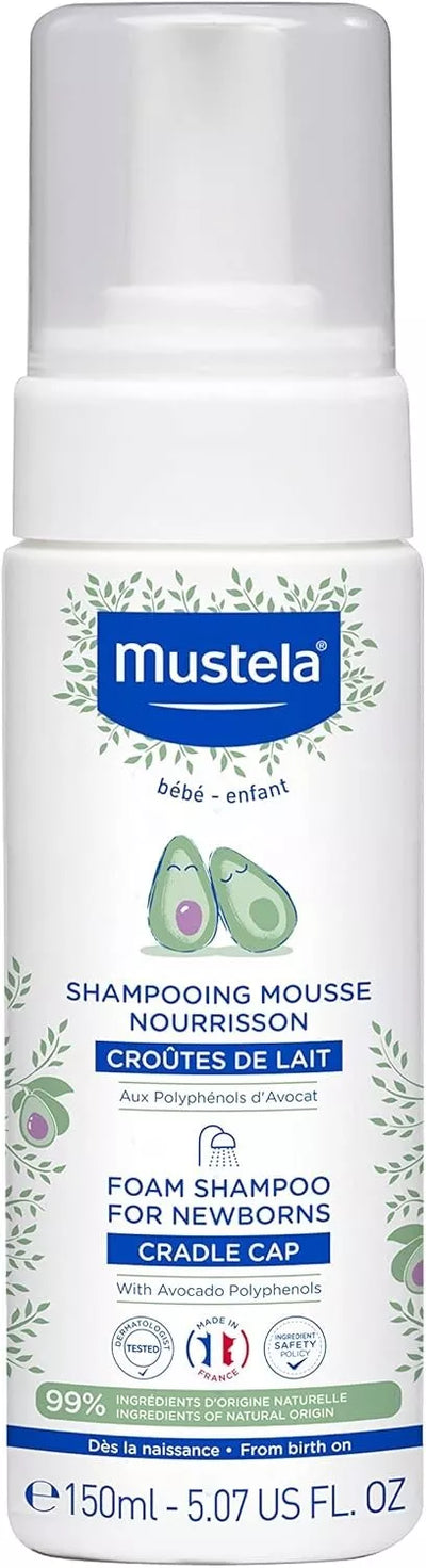 Mustela Foam Shampoo For Newborns 150 ml Mustela