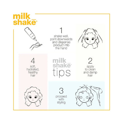 milk_shake Leave-In Conditioner for all types of hair 350 ml (PACK OF 2) Milkshake