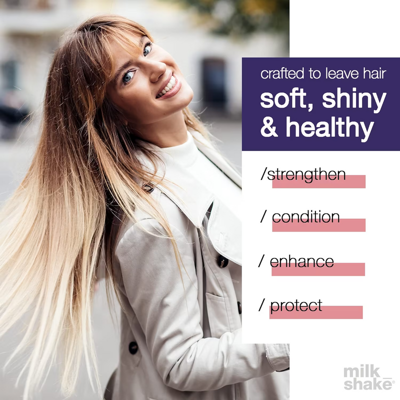 milk_shake Silver Shine Whipped Cream for blonde or grey hair 200 ml Milkshake