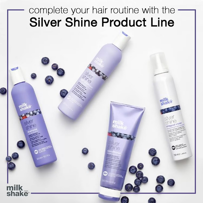 milk_shake Silver Shine Whipped Cream for blonde or grey hair 200 ml Milkshake