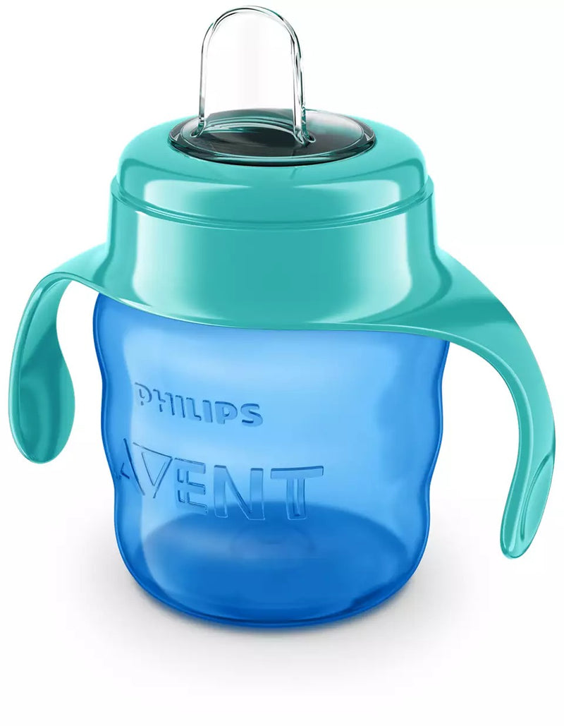 Philips Avent Silicone Spout Cup 6m+ (Green/Blue) 200ml SCF551/05 Avent