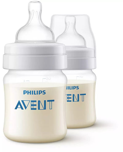 Philips Avent Anti Colic Bottle 125ml (Pack of 2) 0m+ SCF810/20 Avent