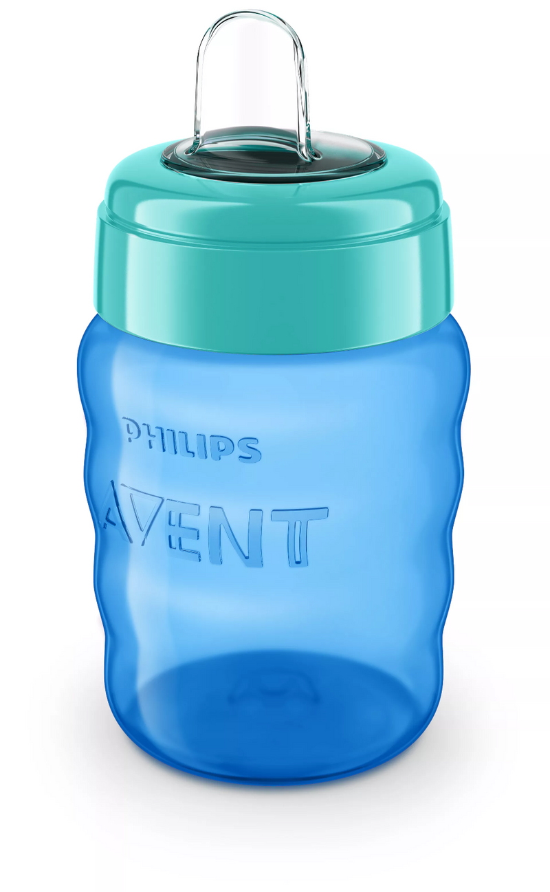 Philips Avent Silicone Spout Cup 260ml (Green/Blue) 9m+ SCF553/05 Avent