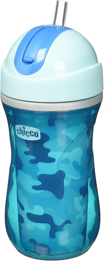 Chicco Sport Insulated Cup with Soft Straw Blue 266ml 14m+ CHI37 Chicco