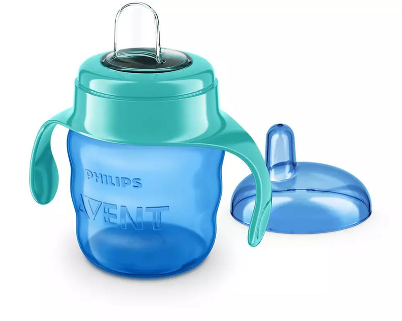 Philips Avent Silicone Spout Cup 6m+ (Green/Blue) 200ml SCF551/05 Avent
