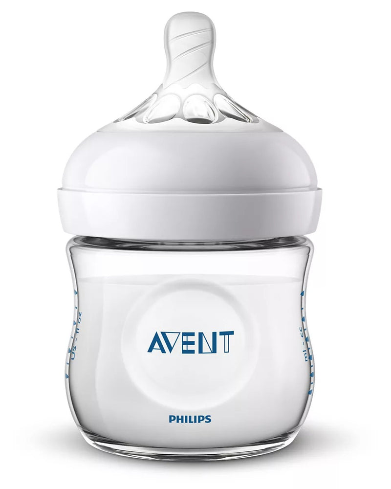 Philips Avent Natural baby bottle 125ml 0m+ (Pack of 2) SCF030/20 Avent