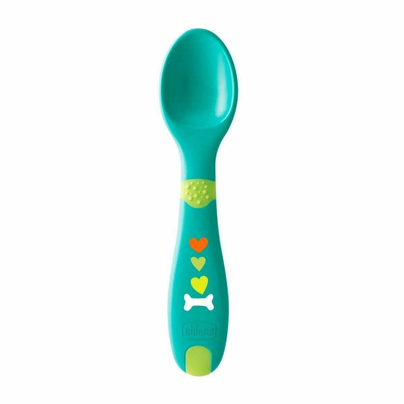 Chicco First Cutlery Neutral Green 12m+ CHI06 Chicco